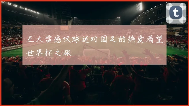 王大雷感叹球迷对国足的热爱渴望世界杯之旅